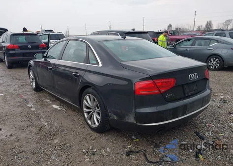 2013 Audi A8 L 3.0T from USA, damaged, VIN WAURGAFD9DN004766